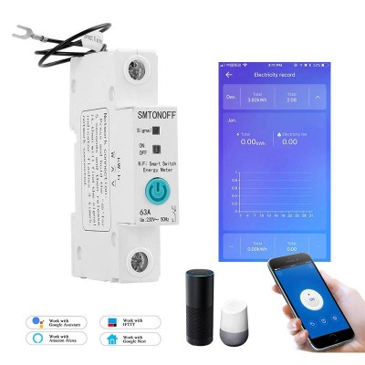 Smart Energy Meter Ewelink Voice Control Meter For Home Electric Device